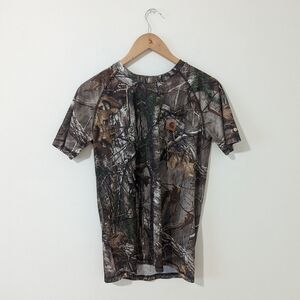 Men's Camo Carhartt tee shirt, size large